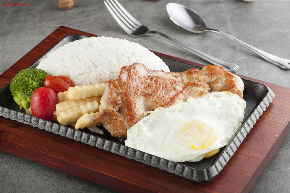 铁板鸡扒